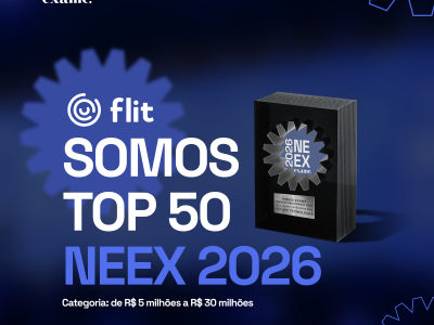 Flit conquista 39º lugar no NEEX 2026 e celebra trajetória de crescimento